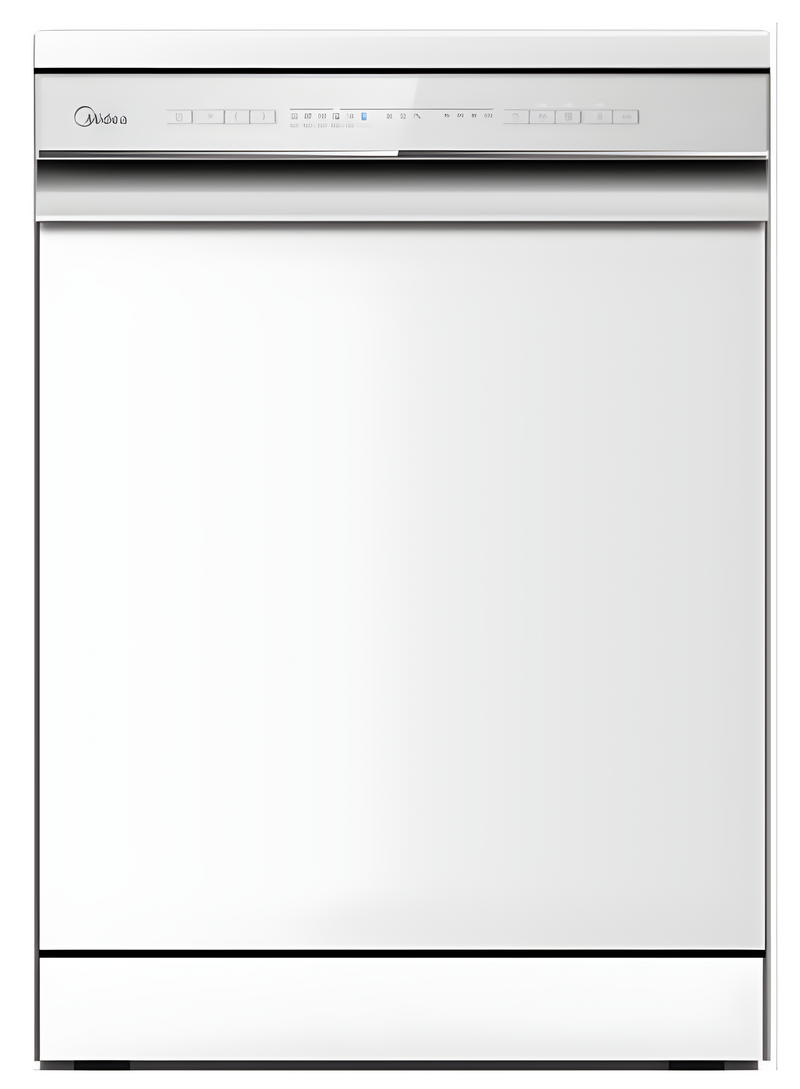 Midea MDWPF1233C(W)-WG-UK - White Freestanding Dishwasher - E energy