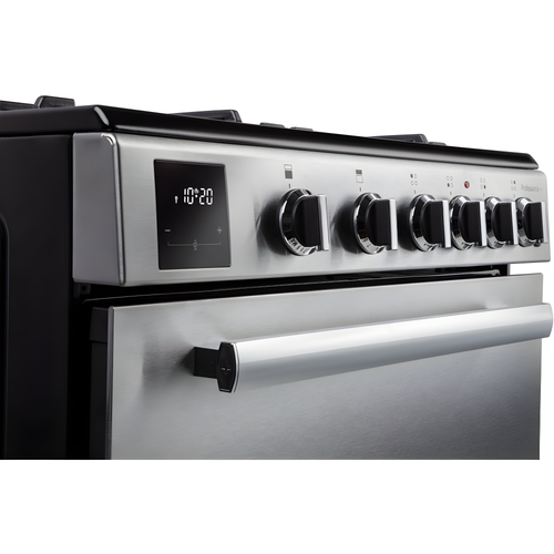 Rangemaster PROPL60NGFSS/C - Stainless Steel Gas Cooker - Double Oven - A+ Energy Rating