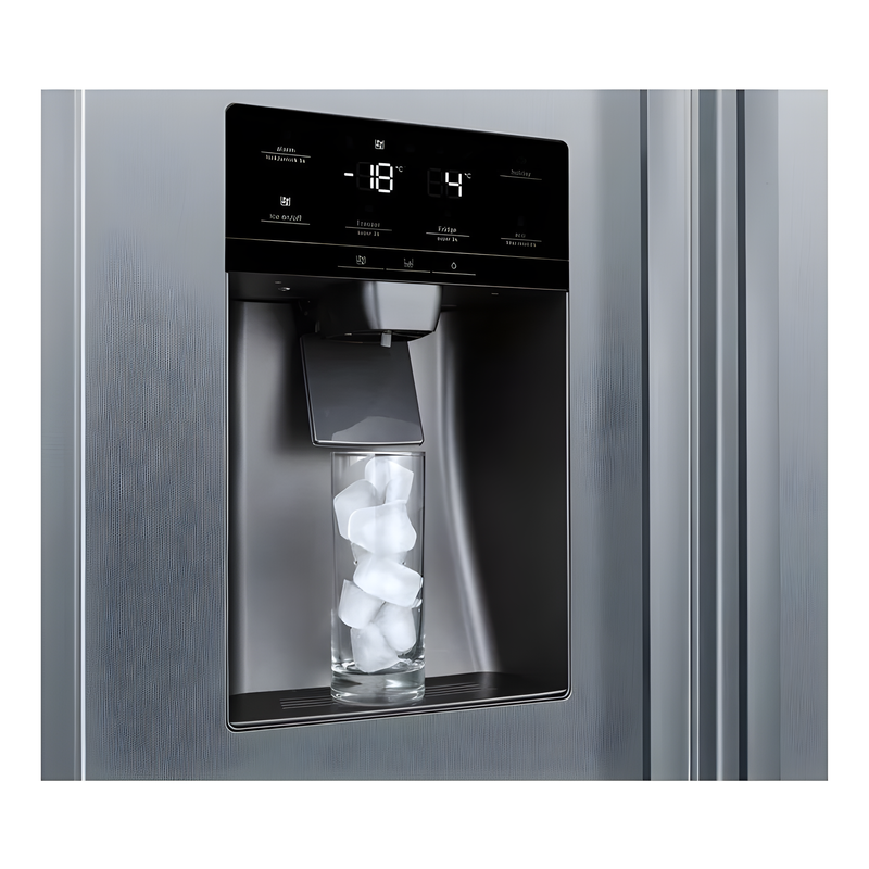 BOSCH KAD93AIERG - Brushed Steel American Fridge Freezer - 533L Capacity - E Energy Rating