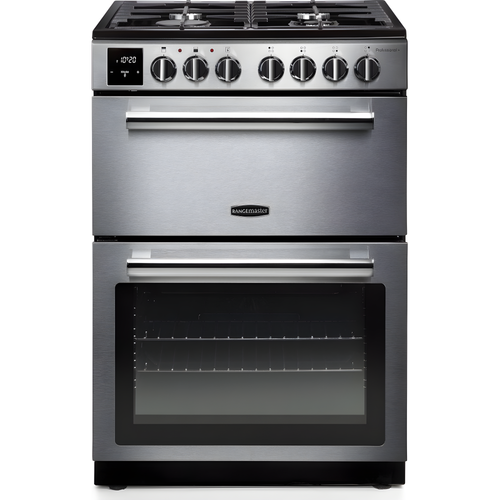 Rangemaster PROPL60DFFSS/C - Stainless Steel Dual Fuel Cooker - Double Oven - A Rated