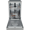 Hotpoint HP3FC10BS7A0SUK - Silver Freestanding Slimline Dishwasher - 10 Place Settings - C Energy