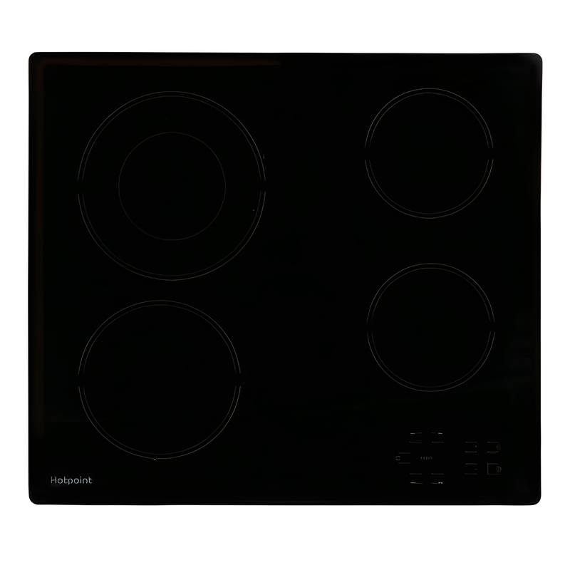 Hotpoint HR 612 C H - Black 4 Zone Electric Hob