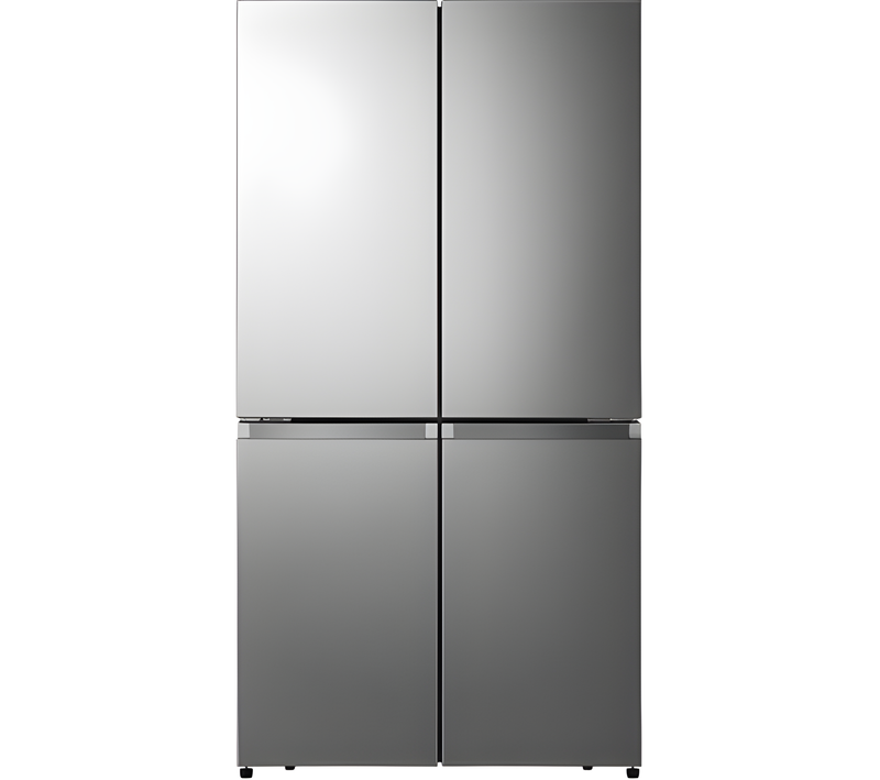 Hisense RQ758N4SASE - Stainless Steel American Fridge Freezer - 609L Capacity - E Energy Rating