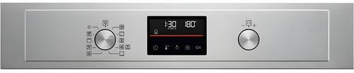 AEG BEX535A61M - Stainless steel Built in Electric Single Oven - Aqua cleaning - A+ energy