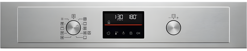 AEG BEX535A61M - Stainless steel Built in Electric Single Oven - Aqua cleaning - A+ energy