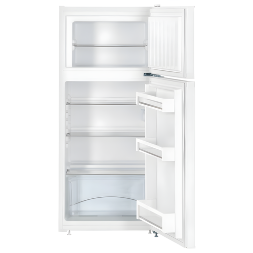 Liebherr CTE2131 - White Freestanding 80/20 Fridge Freezer - E energy