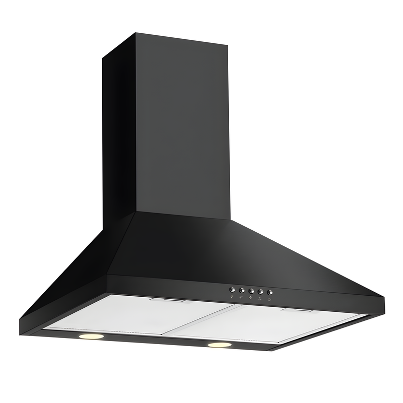 CDA ECH63BL - Black Chimney Extractor - 3 Speeds - C Energy Rating