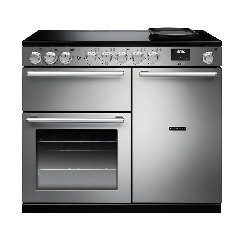 Rangemaster NEX100EISTST/CM1 Nexus 100 - Stainless Steel Range Cooker - Induction Hob - A Energy