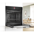 Bosch HBG7741B1B - Black Built in Electric Single Oven - Pyrolytic cleaning - A+ energy