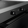 Belling RCA VISION SGL 90Ei BLK 444412041 - Black 90cm Induction Range Cooker - 133L Single Oven - A Energy
