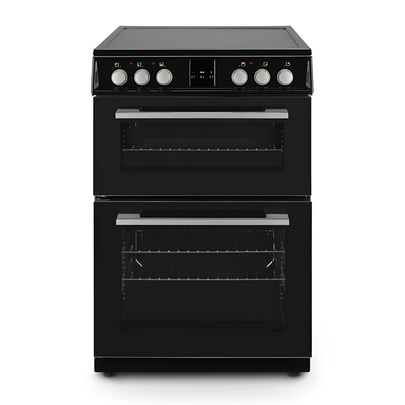 Montpellier MDOC60FK - Black 4 Zone Electric Cooker - A/A energy