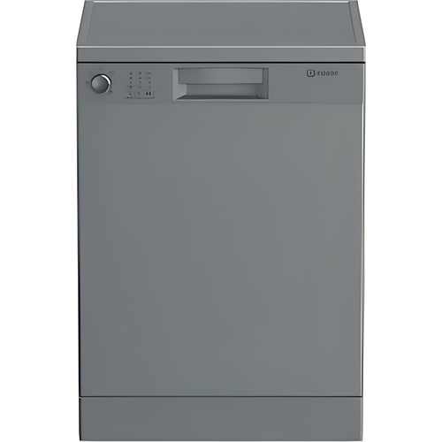 Indesit IN2FE13DT9SUK - Silver Dishwasher - 60cm Freestanding - E Energy Rating
