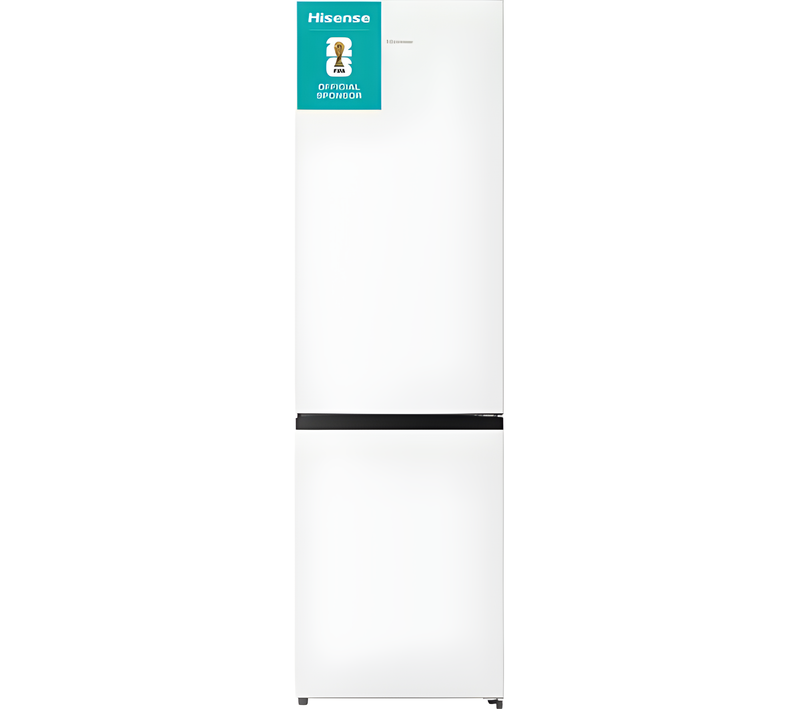 HISENSE RB435N4BWE - White Fridge Freezer - 60/40 Split - E Energy Rating