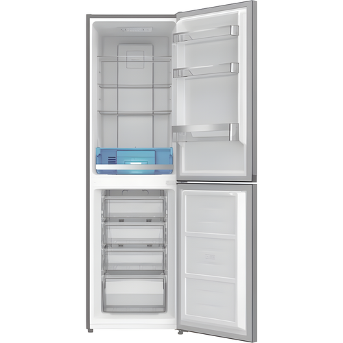 Hotpoint HPKF 3241 XP4UK - Brushed Steel Fridge Freezer - 50/50 - E Energy
