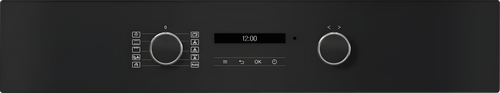 Miele H 2465 BP ACTIVE - Black Stainless Steel Single Oven - Pyrolytic - A+ Energy