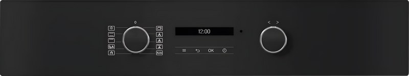 Miele H 2465 BP ACTIVE - Black Stainless Steel Single Oven - Pyrolytic - A+ Energy