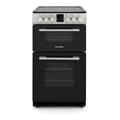 Montpellier MDOC50FS - Silver 4 Zone Electric Cooker - A Rated