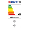 Caple WI6143BG - Black Built-in Wine Cooler - 52 Bottles - G Energy Rating