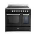 Tesla T90DCRCB - 90cm Double Cavity Electric Range Cooker