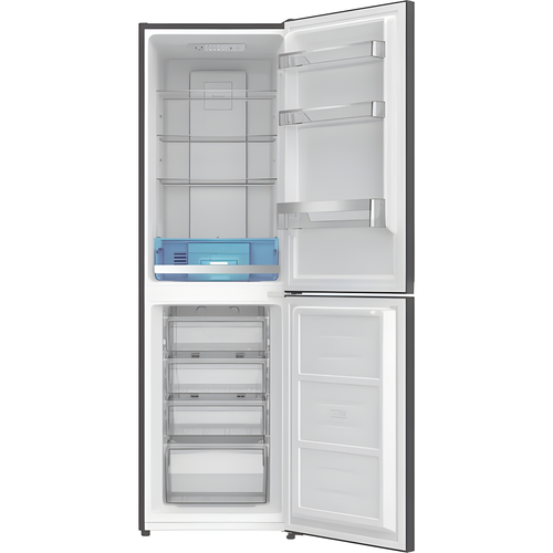 Hotpoint HPKF 3241 XR4UK - Black Steel Fridge Freezer - 50/50 - E Energy