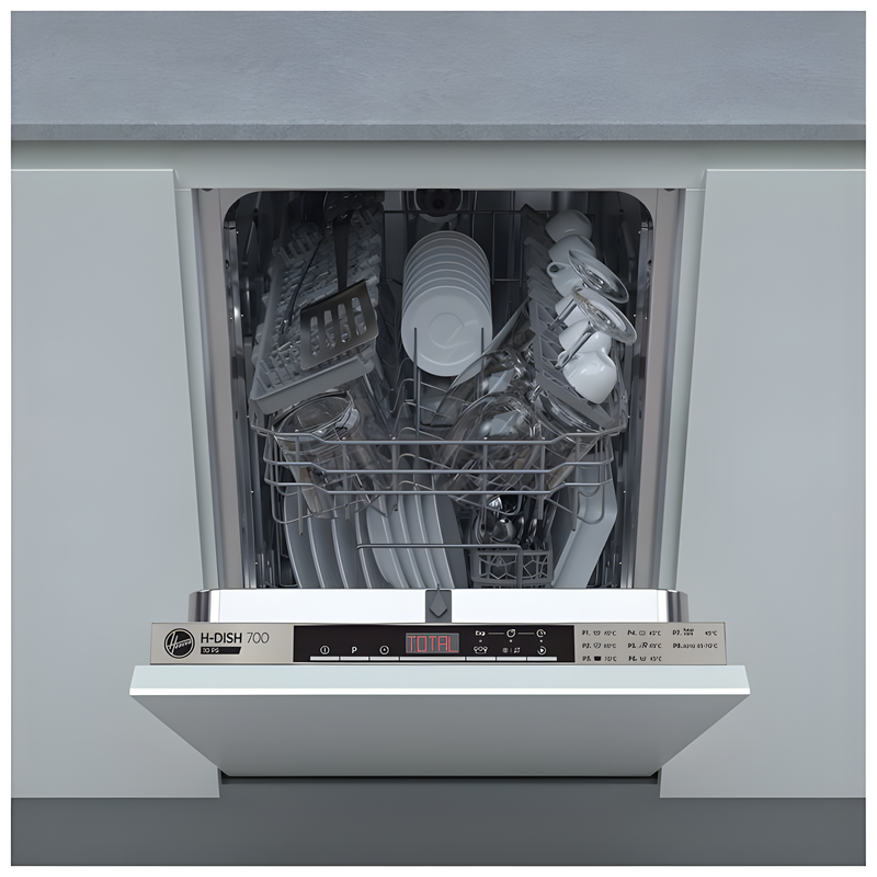 Hoover HDIH 2T1047-80 - Slimeline Integrated Dishwasher - E energy