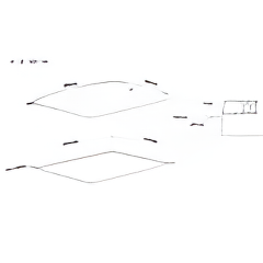 Caple C4091G - Stainless Steel 86cm 5 Burner Gas Hob - Auto Ignition - Cast Iron Supports