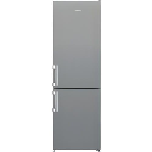 Indesit IKNS 1261 S4UK - Silver Fridge Freezer - 262L Total Capacity - 60/40 Split