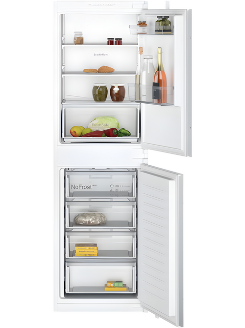Neff KI7851SE0G - Integrated Frost Free Fridge Freezer - E energy
