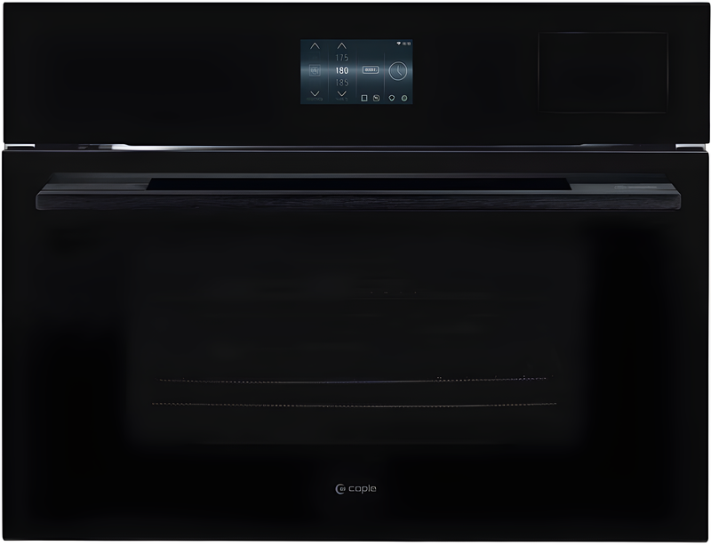 Caple CMS260BG - Black Glass 40L Built-In Steam Combi Oven - Touch Controls - Internet Connected