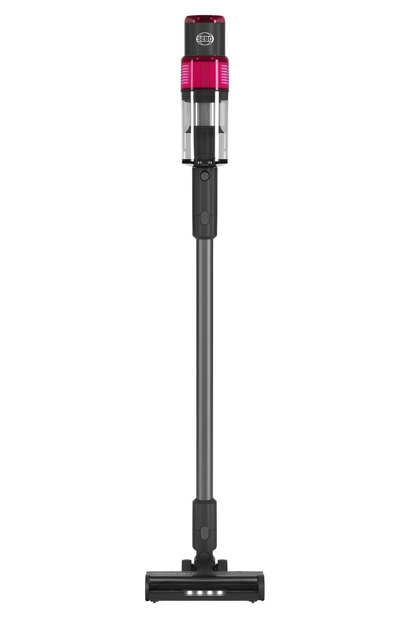 SEBO BALANCE A1 - Magenta Vacuum Cleaner - Cordless Stick - 400W Motor