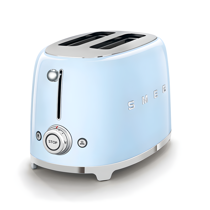 Smeg TSF01PBUK - Blue Toaster