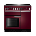 Rangemaster PROP90EICY/C - Red 90cm Range Cooker - Induction - A Energy Rated