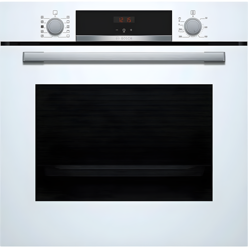Bosch HQA534BW3B - White Single Oven - 71L Capacity - A+ Energy Rating
