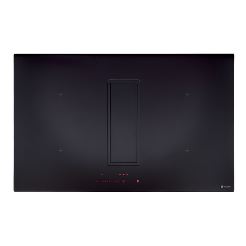 Caple PLASDD832MB - Matt Black 83cm Induction Venting Hob - A++ Energy