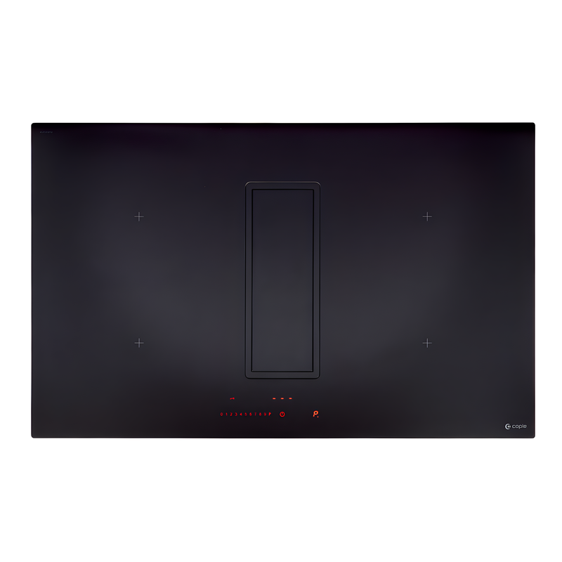 Caple PLASDD832MB - Matt Black 83cm Induction Venting Hob - A++ Energy