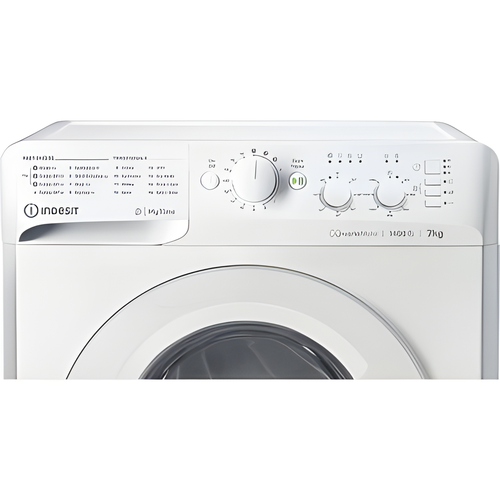 Indesit MTWC 71485 W UK - White 7KG Washing Machine - 1400 RPM - B energy