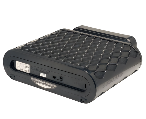 Caple PLASDD901BK - Black Glass & Stainless Steel Extractor - 600 m³/h - B energy