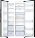Hisense RS741N4WBE - Black American Fridge Freezer - 578L - E Energy Rating