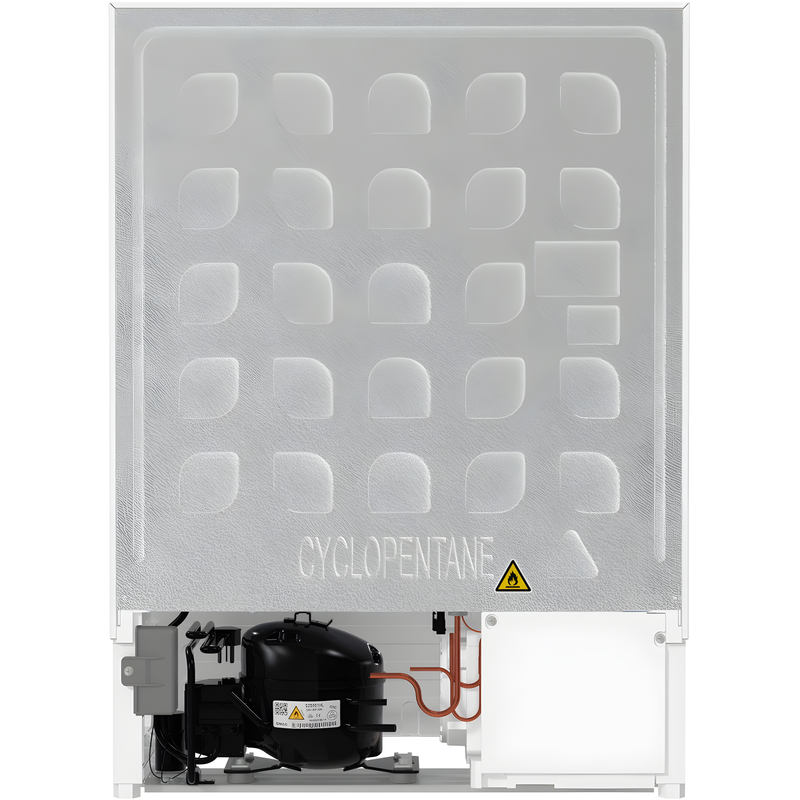 Hisense FUV124D4AWE - White Built-Under Freezer - 101L Capacity - E Energy Rating