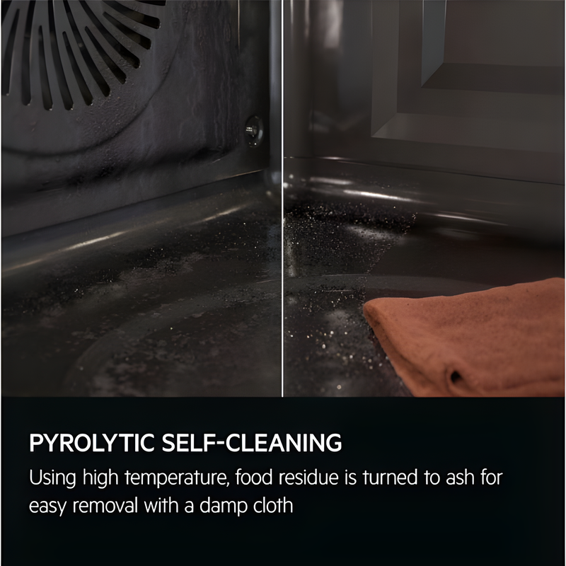 AEG TR7PB731SB - Black Built-in Single Oven - 72L - A++ Energy