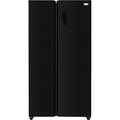 IceKing IKSBS442BK - Black American Fridge Freezer - Non-Plumbed