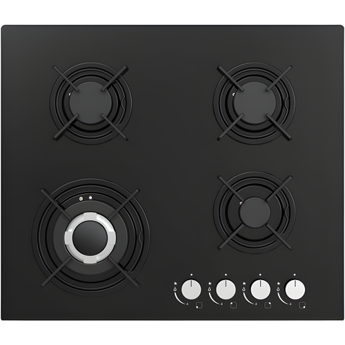Cata UBGHJ607 - Black 4 Zone Gas Hob