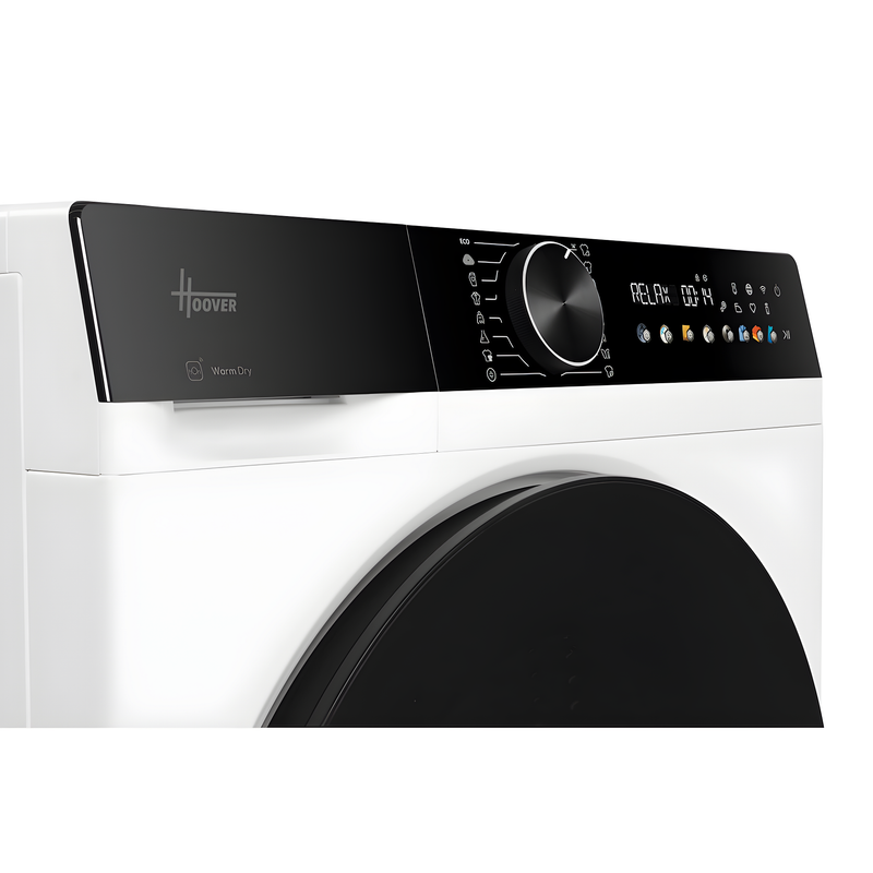 Hoover HBP 8N3BXC-80 - White 8KG Heat Pump Tumble Dryer - 62 dB - A+++ Energy