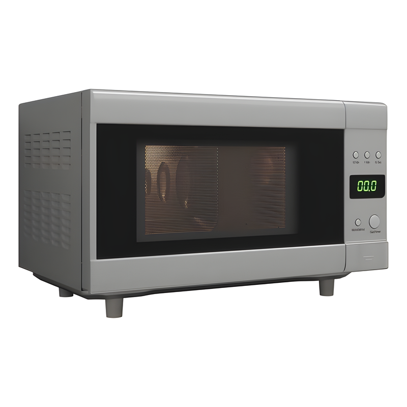 AG SWFBFSMS - Silver 20L Flatbed Microwave - 700W