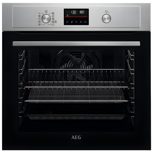 AEG BPX535A61M - Stainless steel Built in Electric Single Oven - Pyrolytic cleaning - A+ energy