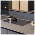 Caple C8641iGM - Gunmetal Glass 4 Zone Induction Hob - 77cm - A Energy Rating