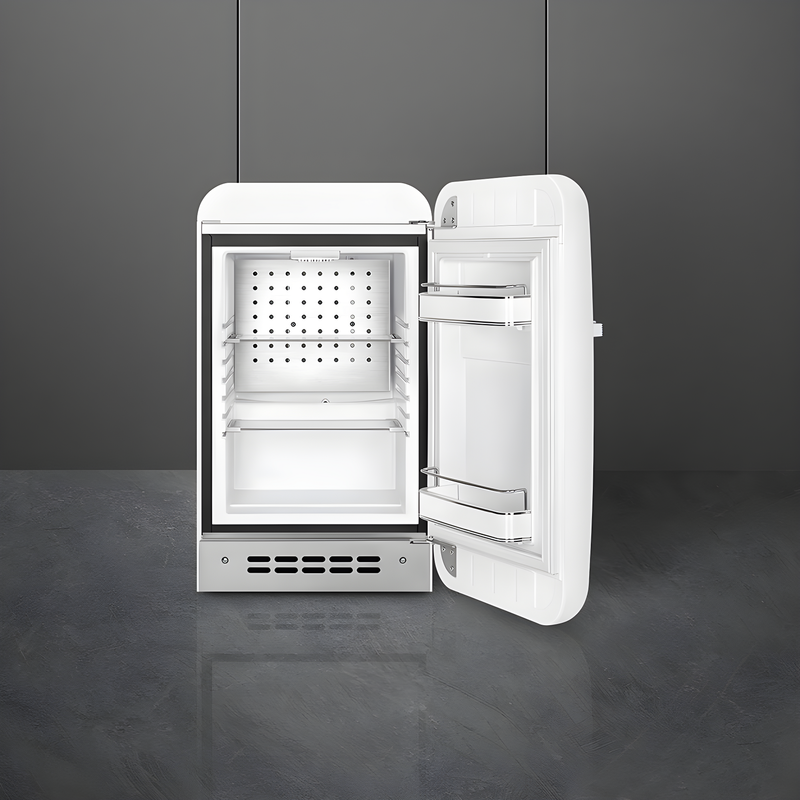 Smeg FAB5RWH6 - White Minibar Refrigerator - 34 Litres - C Energy Rating