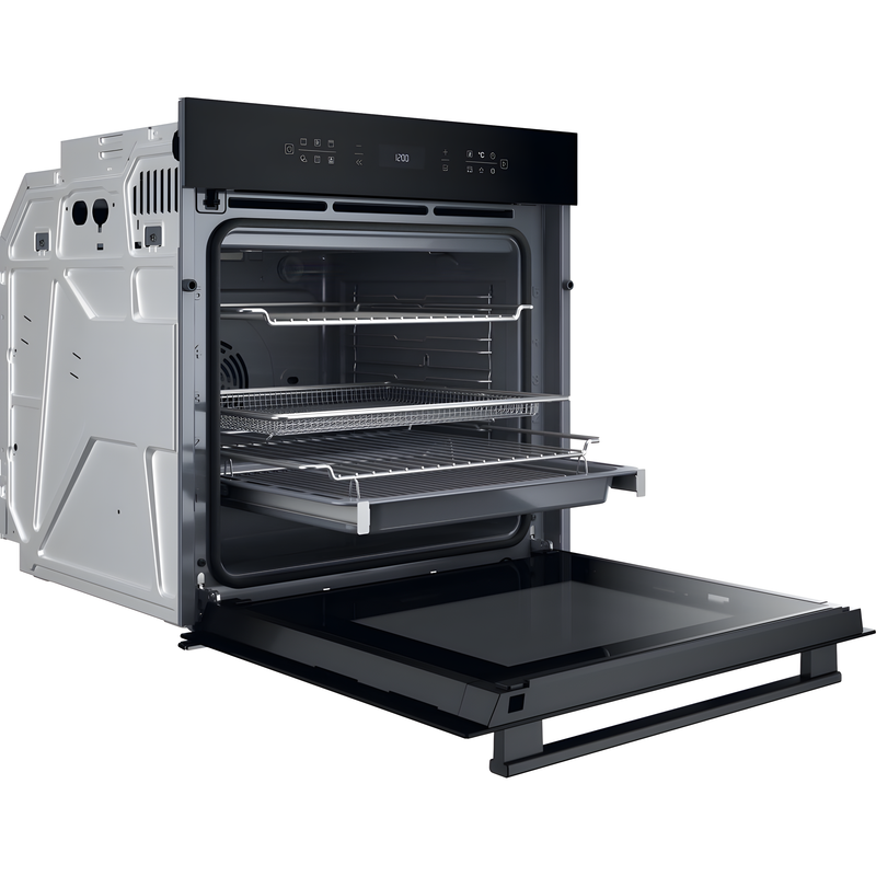 Hotpoint HOI68PT1SBUK - Black Built-In Single Oven - 73L - A+ Energy