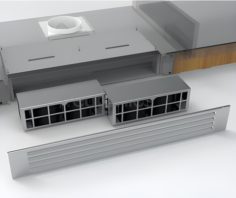 Culina ICONFKIT2 Recirculation Plinth Kit Vented Induction Hobs