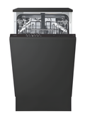 CDA CDI4121 - Black Integrated Dishwasher - E energy